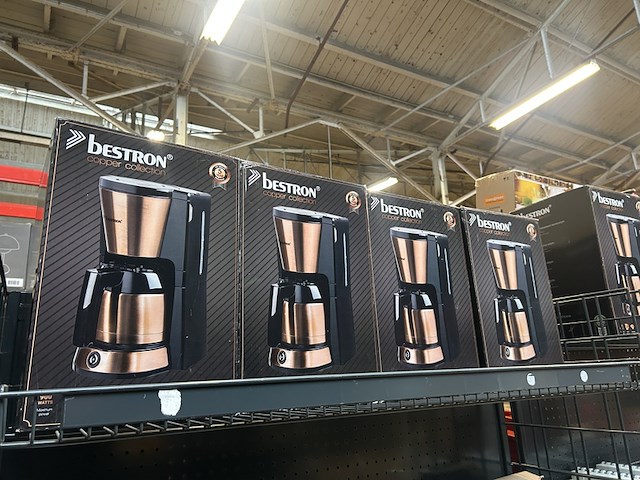 31x koffiezetapparaat bestron, copper collection 01 po 18039kl - afbeelding 5 van  8