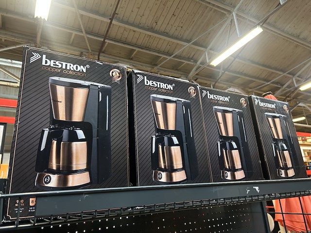 31x koffiezetapparaat bestron, copper collection 01 po 18039kl - afbeelding 6 van  8