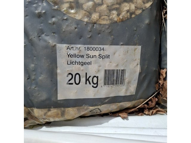 31x zak yellow sun split a 20 kg gardenlux - afbeelding 3 van  5