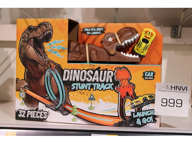 32-delige dino stuntbaan. - afbeelding 1 van  2