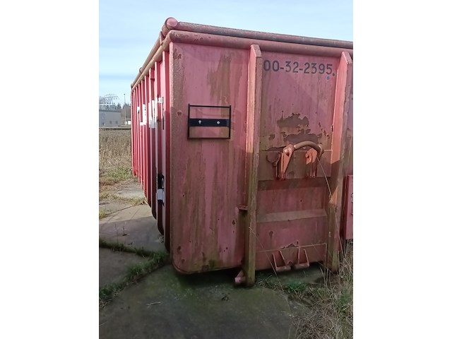32 m³ haakarm afzetcontainer met deksel, 2000 - afbeelding 3 van  5