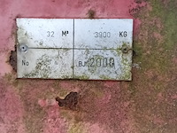 32 m³ haakarm afzetcontainer met deksel, 2000 - afbeelding 5 van  5