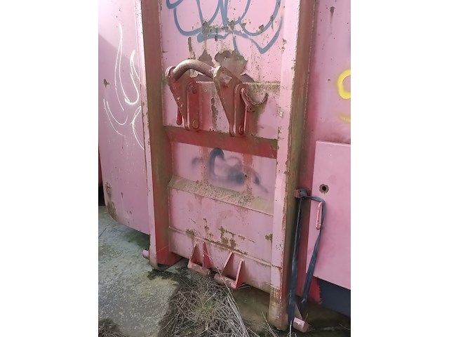 32 m³ haakarm afzetcontainer met deksel, 2000 - afbeelding 3 van  7