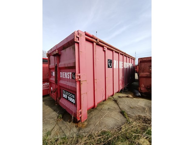 32 m³ haakarm afzetcontainer met deksel, 2000 - afbeelding 6 van  7