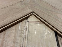 32 m2 parket eiken onbehandeld visgraat - 540 x 90 x 12,7 mm - afbeelding 2 van  3