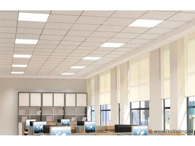 32 x led-paneel 45w – 60 × 60 cm – 4200k neutraal wit - afbeelding 1 van  4
