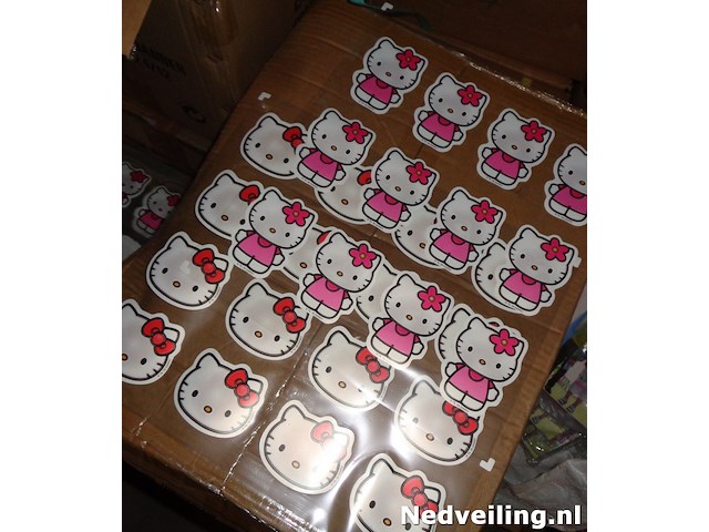 320 stuks hello kitty stickers - afbeelding 3 van  3