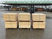 320x vuren balk +/- 58x170x1000mm - afbeelding 4 van  6