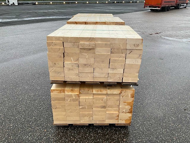 320x vuren balk +/- 58x170x1000mm - afbeelding 5 van  6