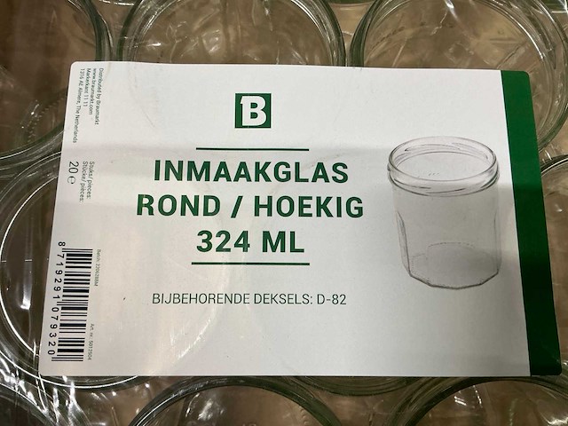 324ml - tableware, glassware and cutlery (1060x) - afbeelding 1 van  2