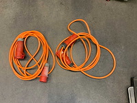 32a 380v-verlengkabel (2x) - afbeelding 1 van  5