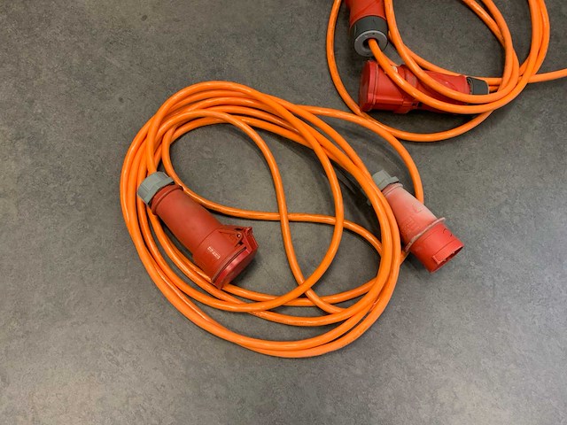 32a 380v-verlengkabel (2x) - afbeelding 2 van  5