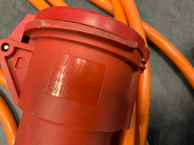 32a 380v-verlengkabel (2x) - afbeelding 5 van  5