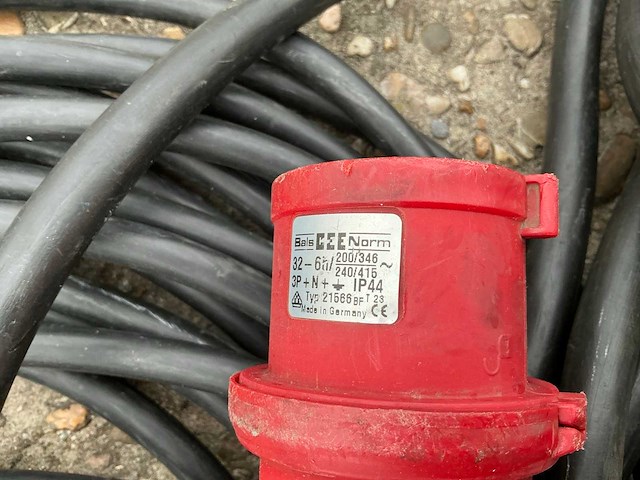 32a krachtstroom kabel (3x) - afbeelding 4 van  5