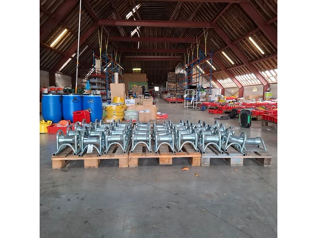 32x stalen kabelroller katimex, 105061 | erdkabelrolle , bouwjaar 2015 - afbeelding 1 van  8