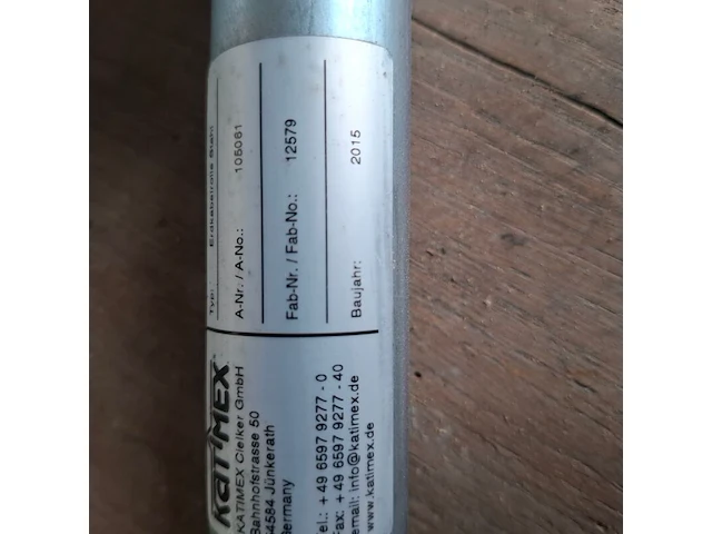 32x stalen kabelroller katimex, 105061 | erdkabelrolle , bouwjaar 2015 - afbeelding 5 van  8