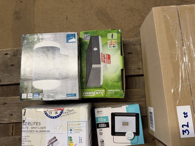 32x tuinverlichting w.o. eglo, luxform, grundig - afbeelding 4 van  12