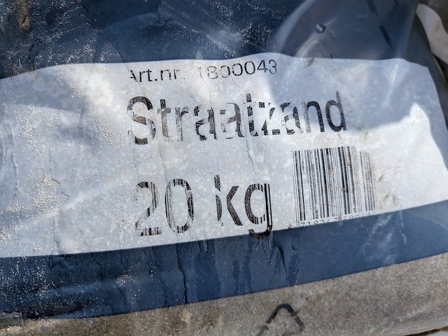 32x zak straatzand a 20 kg gardenlux - afbeelding 4 van  6