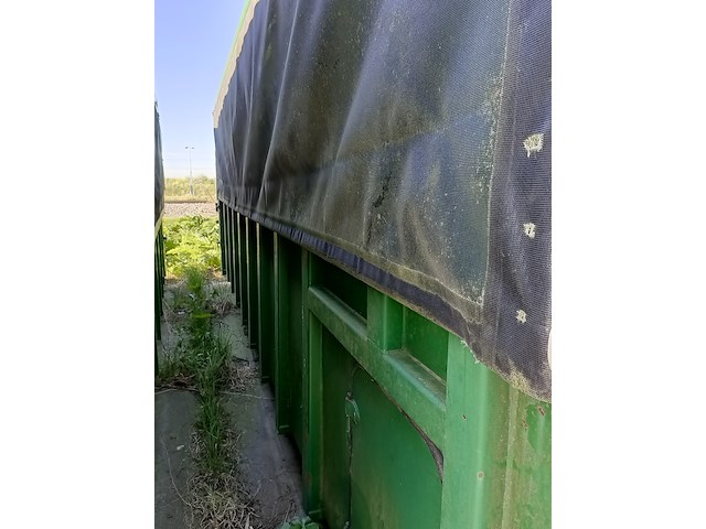 33 m³ haakarm afzetcontainer, ktk, groen, 2015 - afbeelding 4 van  9