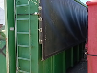 33 m³ haakarm afzetcontainer, ktk, groen, 2015 - afbeelding 5 van  9
