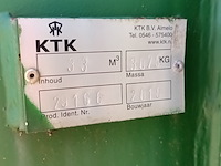 33 m³ haakarm afzetcontainer, ktk, groen, 2015 - afbeelding 6 van  9