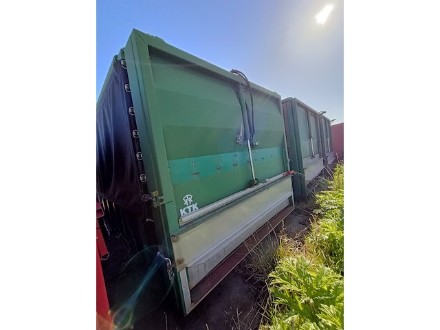 33 m³ haakarm afzetcontainer, ktk, groen, 2015 - afbeelding 8 van  9