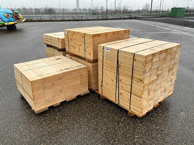 330x vuren balk +/- 58x170x940-1000mm - afbeelding 3 van  8