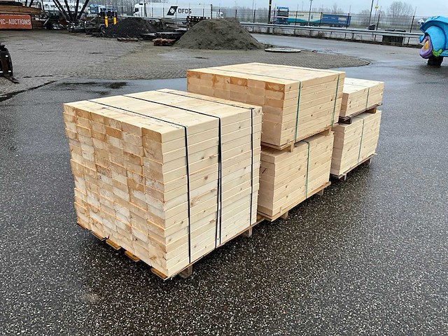 330x vuren balk +/- 58x170x940-1000mm - afbeelding 4 van  8