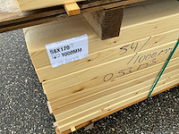 330x vuren balk +/- 58x170x940-1000mm - afbeelding 7 van  8