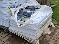 33x zak basalt split a 20 kg gardenlux, zwart - afbeelding 4 van  5