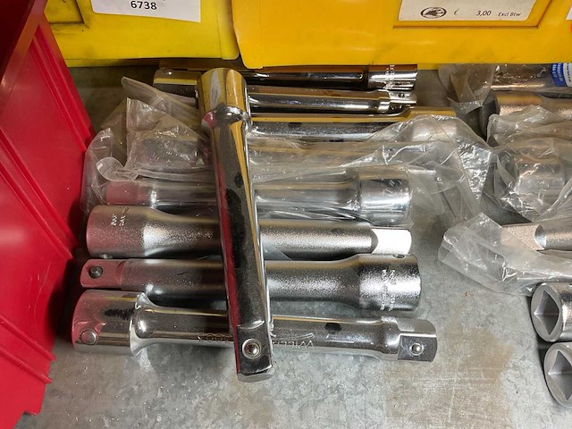 3/4” socket wrench extension (9x) - afbeelding 3 van  3