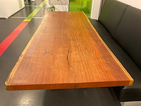 340x140 industriële boomstam tafel - afbeelding 4 van  5