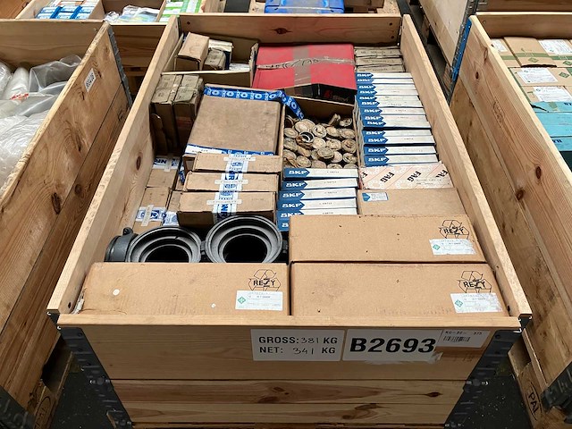 341 kg net bearings from skf, fag, ina, ntn, snr, torrington and others - afbeelding 2 van  7