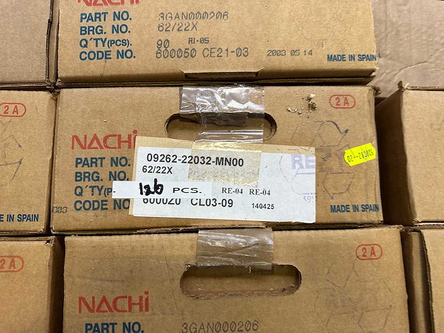 344 kg net bearings from skf, fag, ntn, nke and others - afbeelding 4 van  6