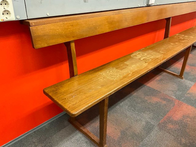 345cm kerkbank - afbeelding 2 van  3