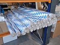 34x rol stof voor terraskleedjes - afbeelding 1 van  6