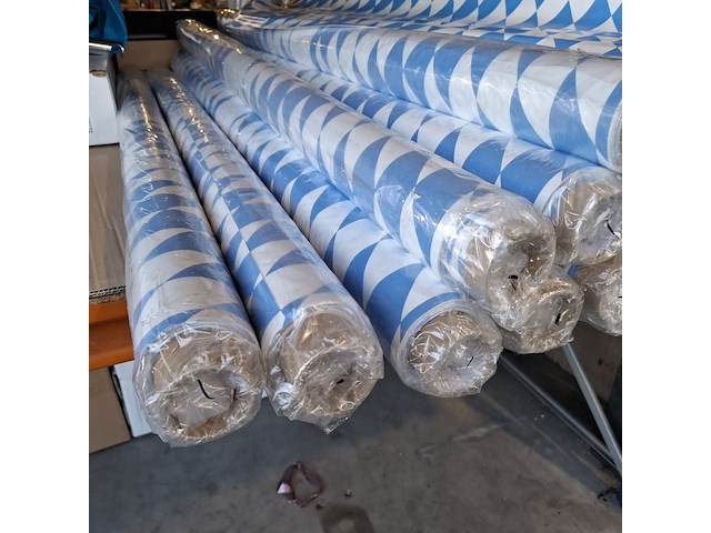 34x rol stof voor terraskleedjes - afbeelding 3 van  6