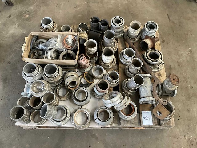 3,5” + 4” zuig- en perskoppelingen - afbeelding 1 van  9