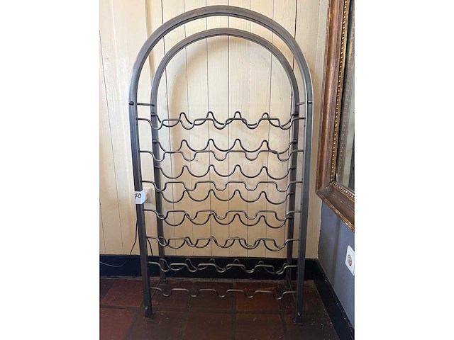 35-delig rvs wijnrek - afbeelding 2 van  4