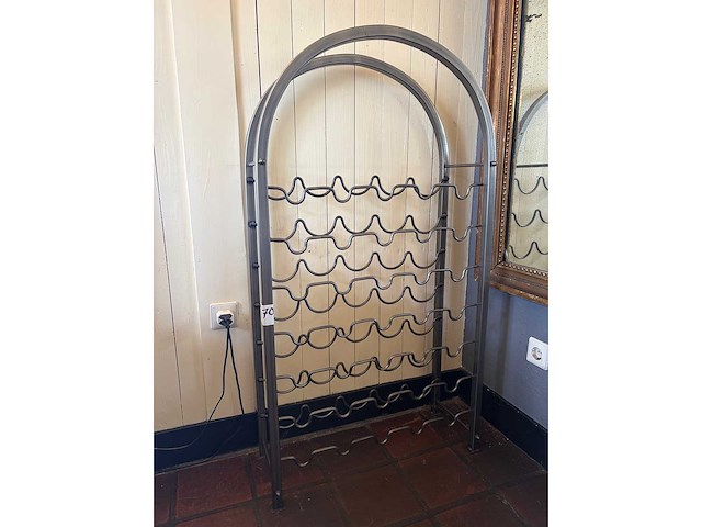 35-delig rvs wijnrek - afbeelding 3 van  4