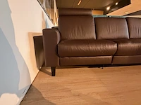 3,5-zits bank, elektrisch verstelbaar bruin - afbeelding 5 van  6