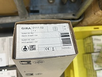 35x inbouw stekkerdoos gira, rood - afbeelding 5 van  5