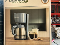 35x koffiezetapparaat met thermoskan bestron, spirit of nature acm100spnb - afbeelding 2 van  6