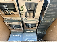 35x koffiezetapparaat met thermoskan bestron, spirit of nature acm100spnb - afbeelding 3 van  6