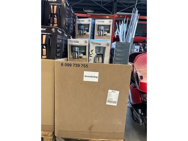 35x koffiezetapparaat met thermoskan bestron, spirit of nature acm100spnb - afbeelding 5 van  6