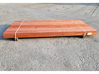 35x padouk planken 21 x 140mm, lengte 215 cm (10.5m2) - afbeelding 4 van  5