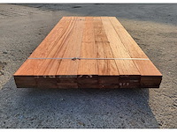 35x padouk planken 21 x 140mm, lengte 215 cm (10.5m2) - afbeelding 5 van  5