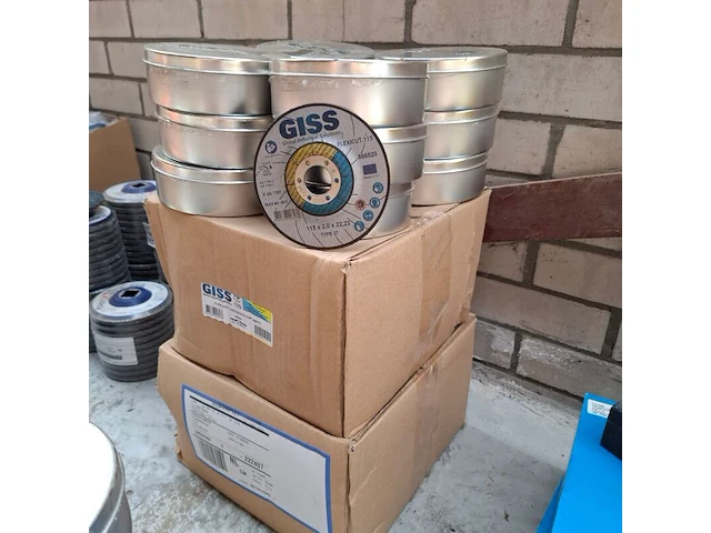 36 doos a 10 stuks doorslijpschijf giss, 115x2,0x22,23 - afbeelding 1 van  4