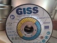 36 doos a 10 stuks doorslijpschijf giss, 115x2,0x22,23 - afbeelding 2 van  4