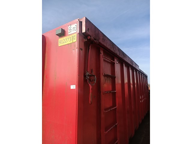 36 m³ haakarm afzetcontainer, ktk, 2019 - afbeelding 5 van  9